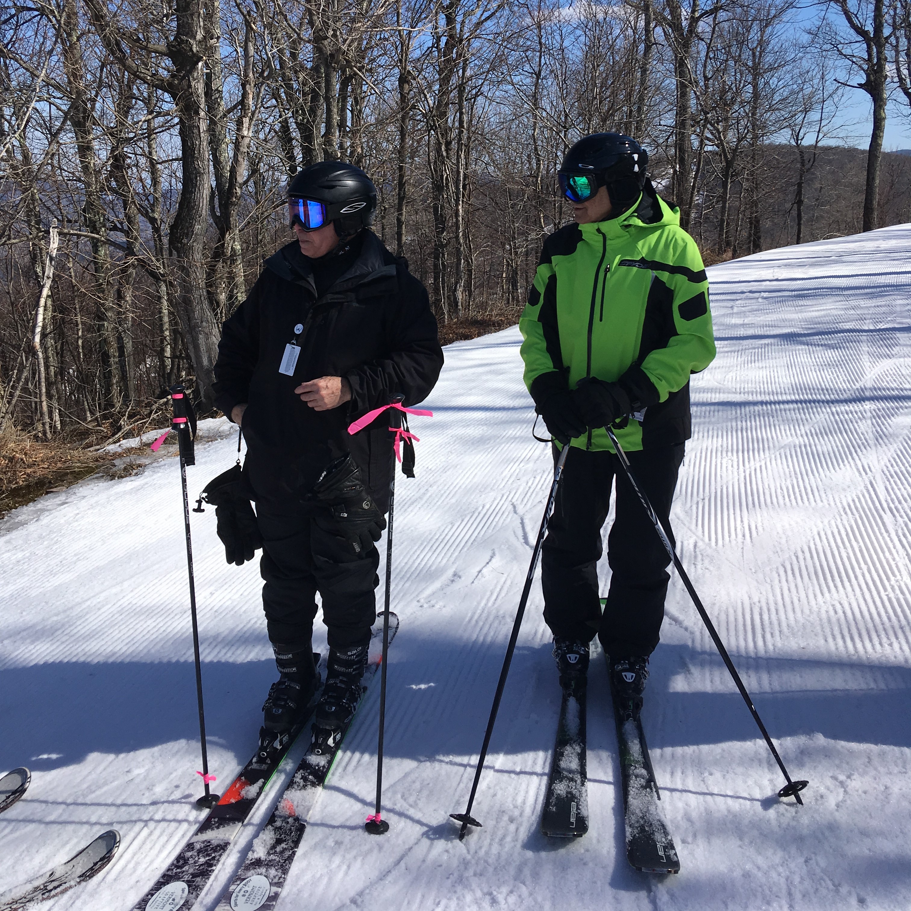 Two Skiers